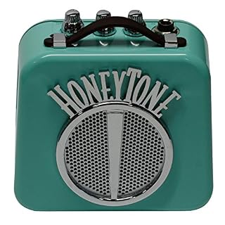 Dan Electro Mini-amplificateur Honeytone HTA-FA Bleu Nifty Aqua (Import Royaume Uni) - Les Beatles, Paul McCartney, John Lennon, RIngo Starr, George Harrison