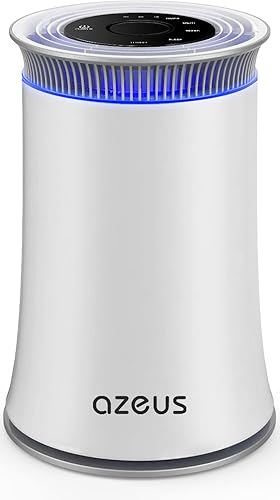 Miniatura 2 de AZEUS High CADR - Purificador de aire para habitaciones grandes hasta 376 pies cuadrados, purificador de aire de purificación rápida para el hogar,