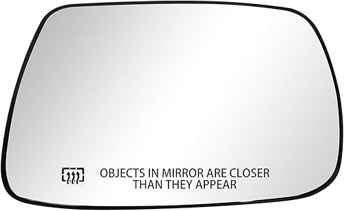 Espejo calefactable de repuesto para Jeep Grand Cherokee 2005 2006 2007 2008 2009 2010, espejo lateral con soporte trasero (derecha)