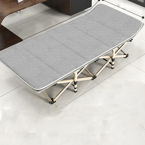 Lit pliant portable de camping 300kg avec sac de transport pour vos nuits étoilées