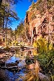 Fabric Panel Wall Hanging Fall in Oak Creek Canyon Quality Quilt Fabric