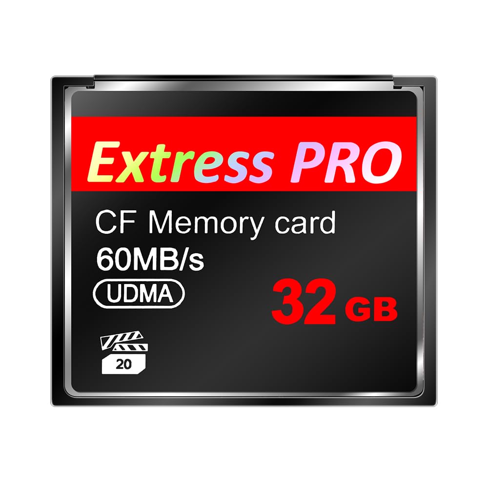 Scheda di memoria CF originale ad alta velocità 32 GB UDMA velocità fino a 60 MB/s SLR Camera CF Card