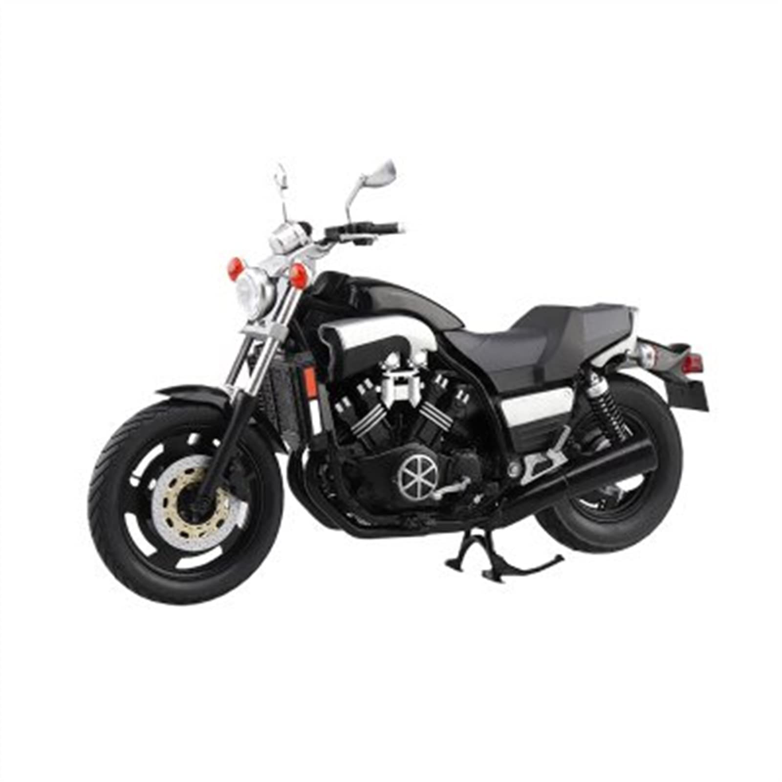 SEYXF Motorbike Toy 1:12 for Y-AMAHA Vmax Motorcycle Rubber Tire Metal Plastic Static Model Toy Gift