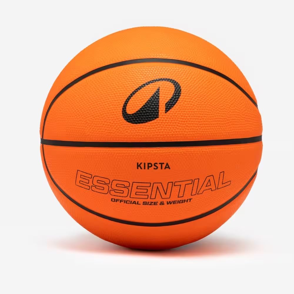 Decathlon Kipsta Kid's Size 7 Basketball Essential R100 - Orange | Perfect for kids-picture-13