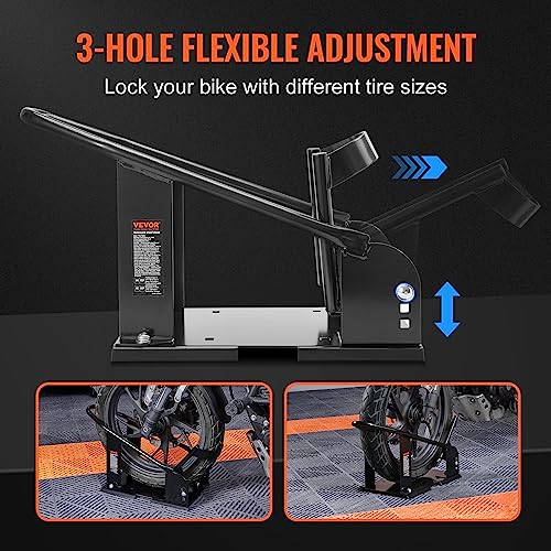 Support de Transport de Moto VEVOR Stand en Acier Durable Réglable 3 Trous - 3