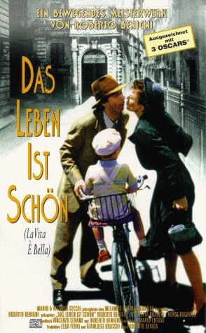 Das Leben Ist Schon Vhs Roberto Benigni Nicoletta Braschi Giustino Durano Sergio Bustric Marisa Paredes Horst Buchholz Lidia Alfonsi Giuliana Lojodice Giorgio Cantarini Nicola Piovani Roberto Benigni Nicoletta Braschi Tonino Delli Colli