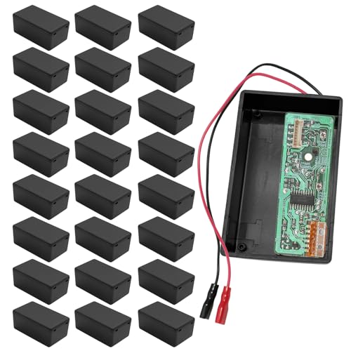 Caja de derivación para proyectos electrónicos y instrumentos (24 unidades, carcasa de plástico, caja impermeable)