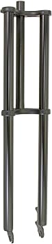 Alta Bicycle Steel قابل للتعديل مفرمة الشوكة 1 - 1 / 8 "عديم الخيوط ، ألوان متعددة