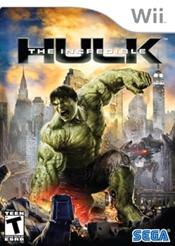 Video Game The Incredible Hulk - Nintendo Wii Book