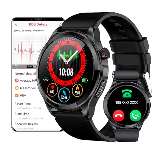 DigiKuber Smart Watch with ECG Monitor, 1.39" Smartwatch Make & Receive Calls