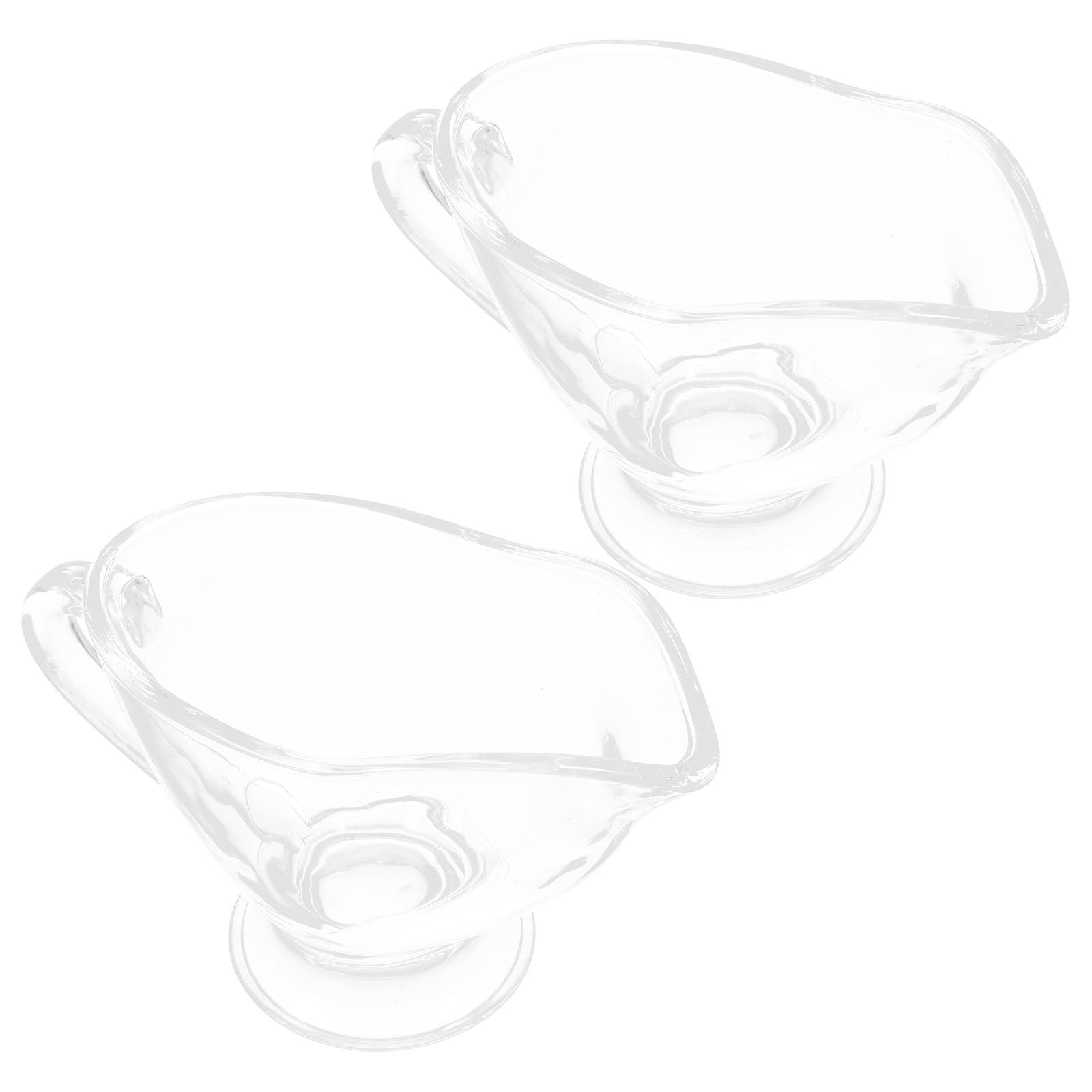Salseras de vidrio ligeras Holibanna con asa antigoteo para cocina