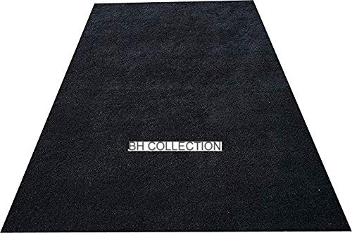 Image of Classical Look Plain Handmade Carpet with Super Soft & Pure Woolen Carpet for Your BEDROOMS & Living Room with 1 INCH Pile Height 6 X 8 FEET (180x240 cm)