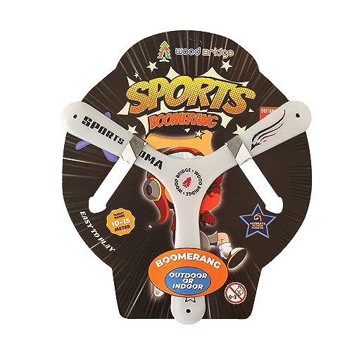 Image of Wood Bridge New Boomerang - Flying Spinner Sport (Silver) - 5 Years And Up