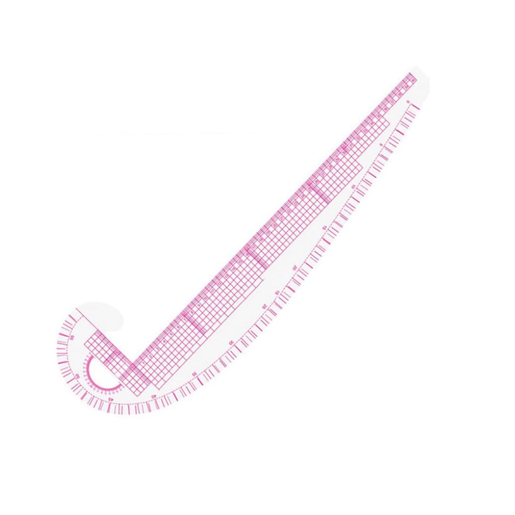 DAGLLGEW French Curve Ruler 3 in 1 Plastic Metric Sewing Ruler DIY Craft for Dressmaking