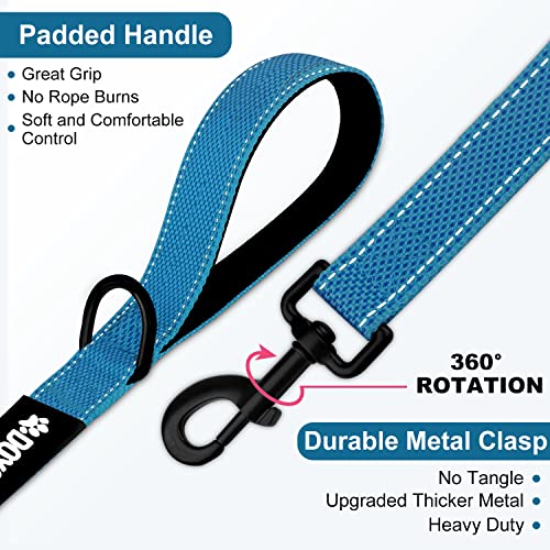 DOYOO Dog Leash 6 FT - Double Handle Traffic Dog Leash Reflective Dog Leashes for Medium and Large Dogs with Collapsible Pet Bowl - Image 4
