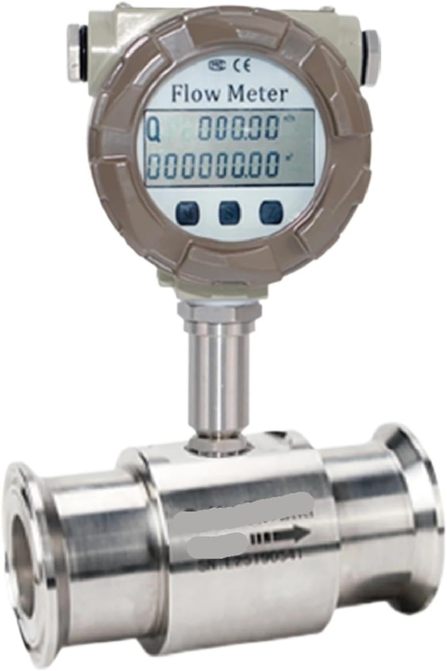 Digital Liquid Flow Meter 4-20mA Output Stainless Steel(DN20-50.5-4-20ma)