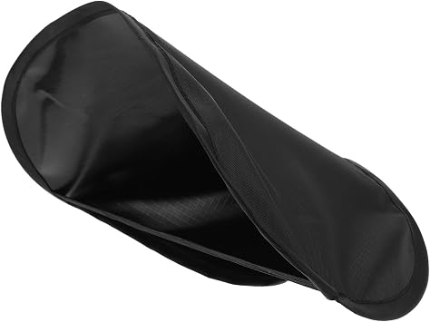 Cell Phone Sunshade for Car Dashboard Mobile Phone Umbrella Cover Uv Compact Storage for Travel and Daily Use Black Polyester Design