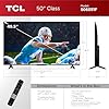 TCL 50-Inch Class S5 UHD 4K LED Smart TV with Fire TV (50S551F, 2024 Model), Dolby Vision, HDR PRO+, Dolby Atmos, Alexa Built-in with Voice Remote, Apple AirPlay 2 Compatibility, Streaming Television
