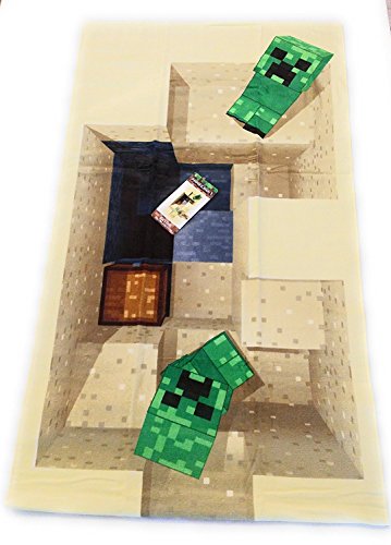 Minecraft Beach Towel 28x 58