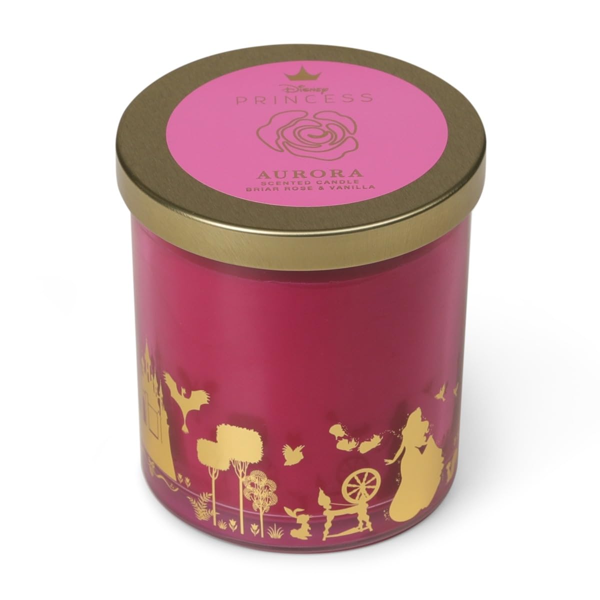 Disney Princess Aurora Briar Rose And Vanilla Scented Candle 213G