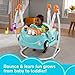 Fisher-Price 2-in-1 Jumperoo Activity Center for Baby to Toddler with Lights Sounds and Smart Stages Learning Content, Sweet Ride
