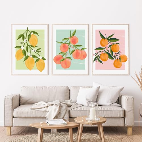 Tableau sur toile pour illuminer un salon sombre style nordique