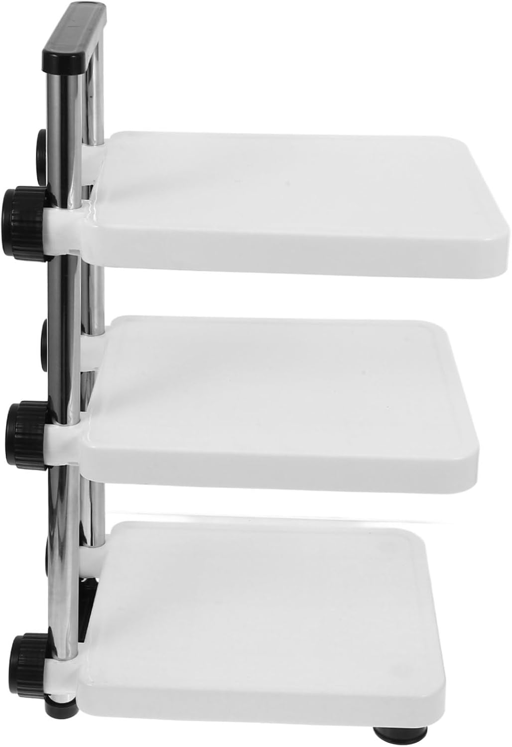 Multi Kitchen Pot Rack Organizer Space-saving Household Pan Holder for Cabinet Countertop for Steam Pots Saucepans Frying Pans and Spice Bottles Efficient Storage