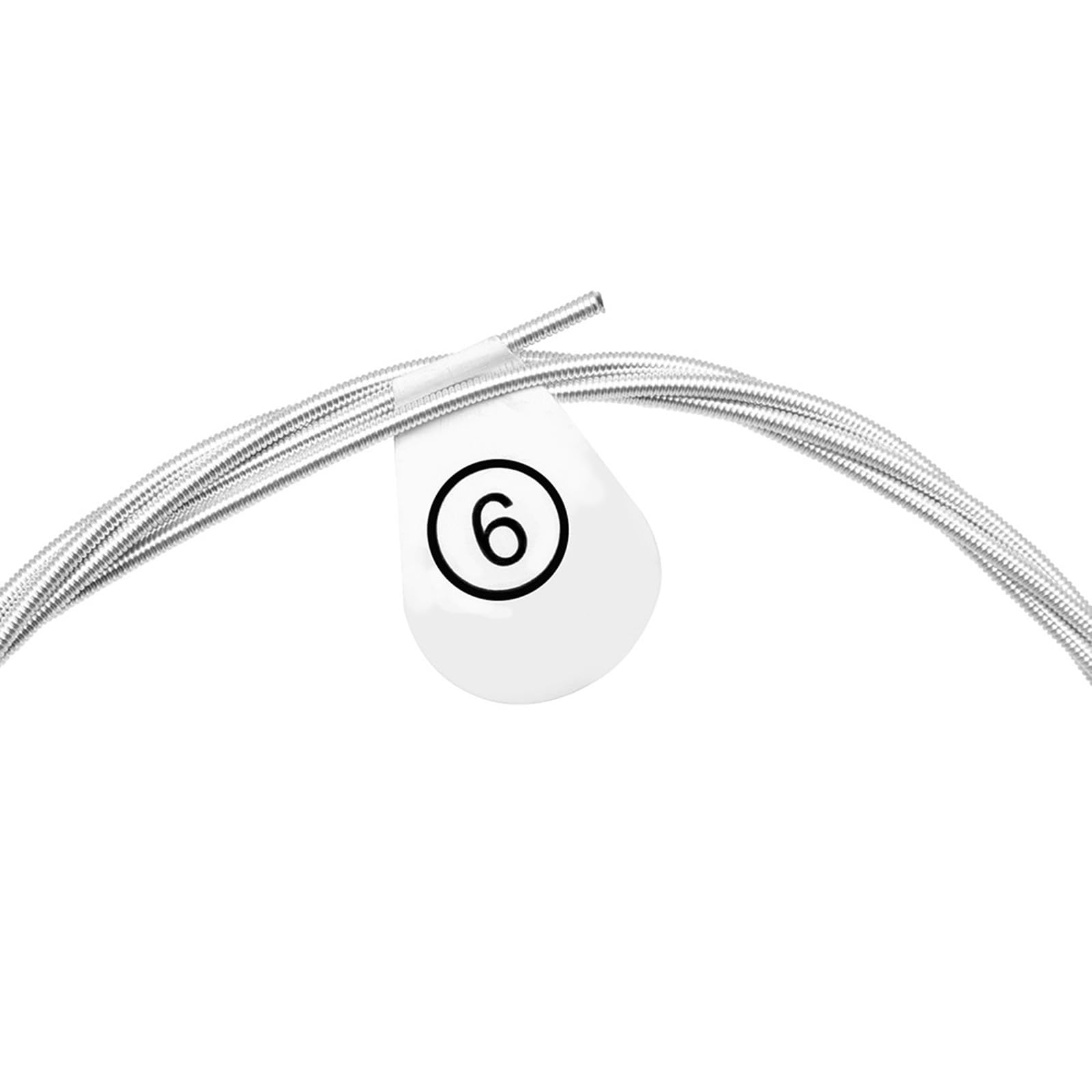 Cordes De Guitare Acoustique .028-.043 - Lot De 6 Cordes En Nylon - Pour Guitare Classique, Débutants Et Professionnels - 6