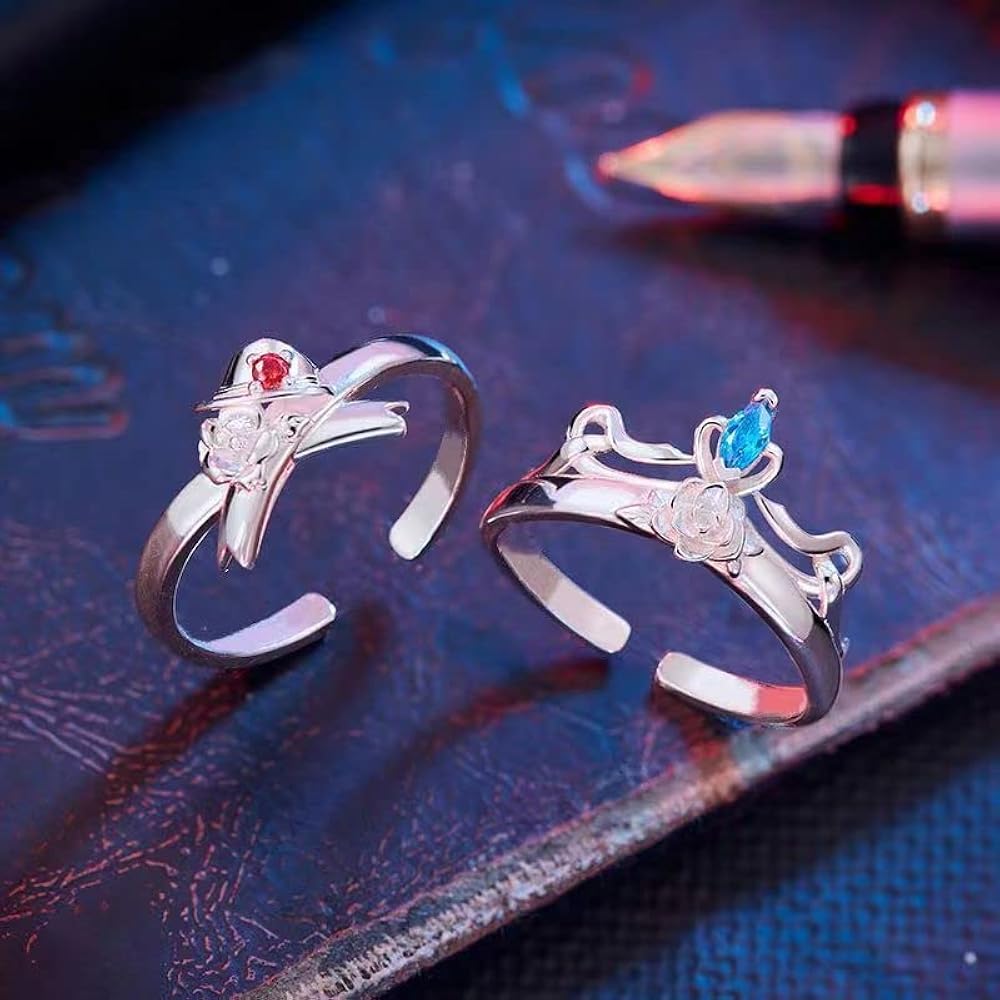 Amazon.com: Ealipoi Dazai Osamu Rings Couple Cosplay Nakajima