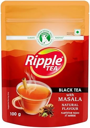 Ripple Black Tea with Natural Masala - 100gm