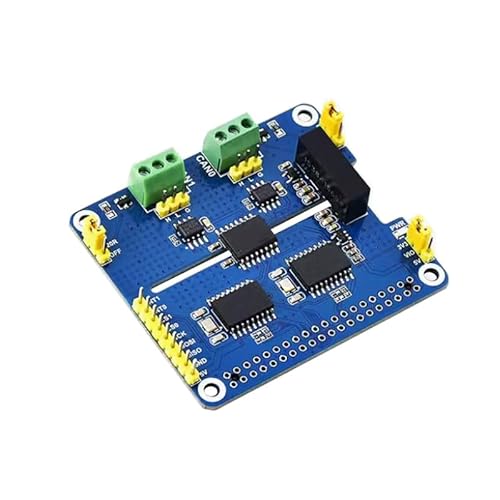 2-Channel CAN Bus Expansion HAT for Raspberry MCP2515 + SN65HVD230