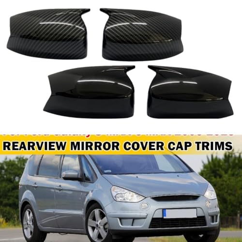 Garnitures de capuchons de rétroviseur Ford S-MAX 2006-2015 C-MAX 2011-2015