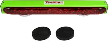 TowMate 22" Wireless LED Tow Light Bar Only - Lime Green, Magnetic Mount, Battery-Powered, 10+ Hours of Charge, Heavy-Duty Tow Bar for Vehicles | Towing Safety Light | TM22G