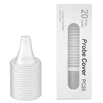 100pcs Disposable Ear Thermometer Probe Covers, Convenient, Disposable Probe Covers, Safe and Hygienic