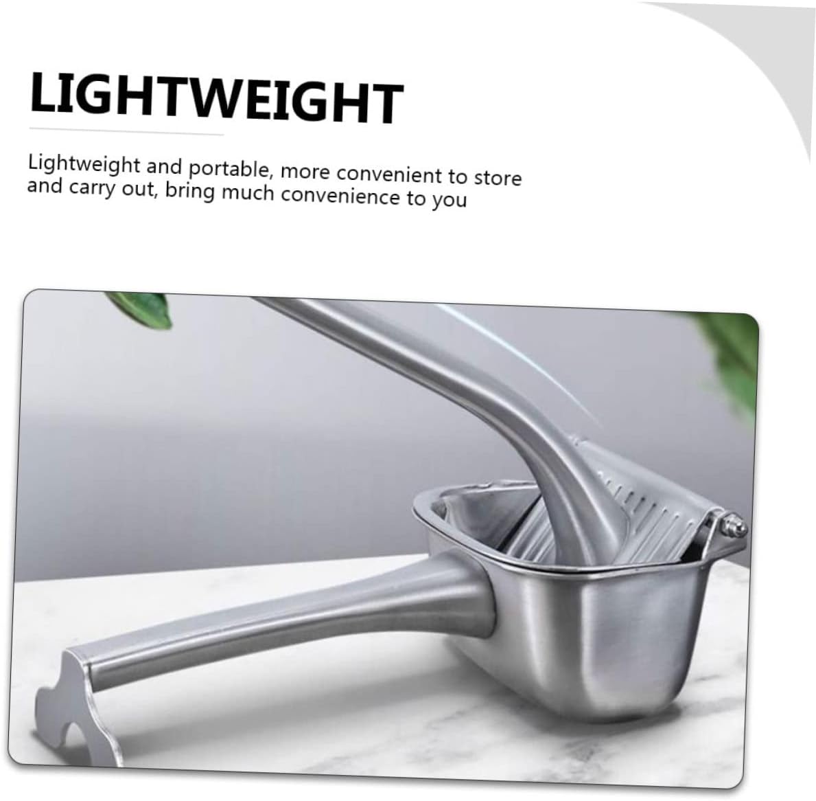 1Pc Manual Fruit Juicer Ergonomic Hand Press Citrus Squeezer for Kiwi Lemon Watermelon Convenient Easy to Clean Kitchen Juicer for Fresh Juice