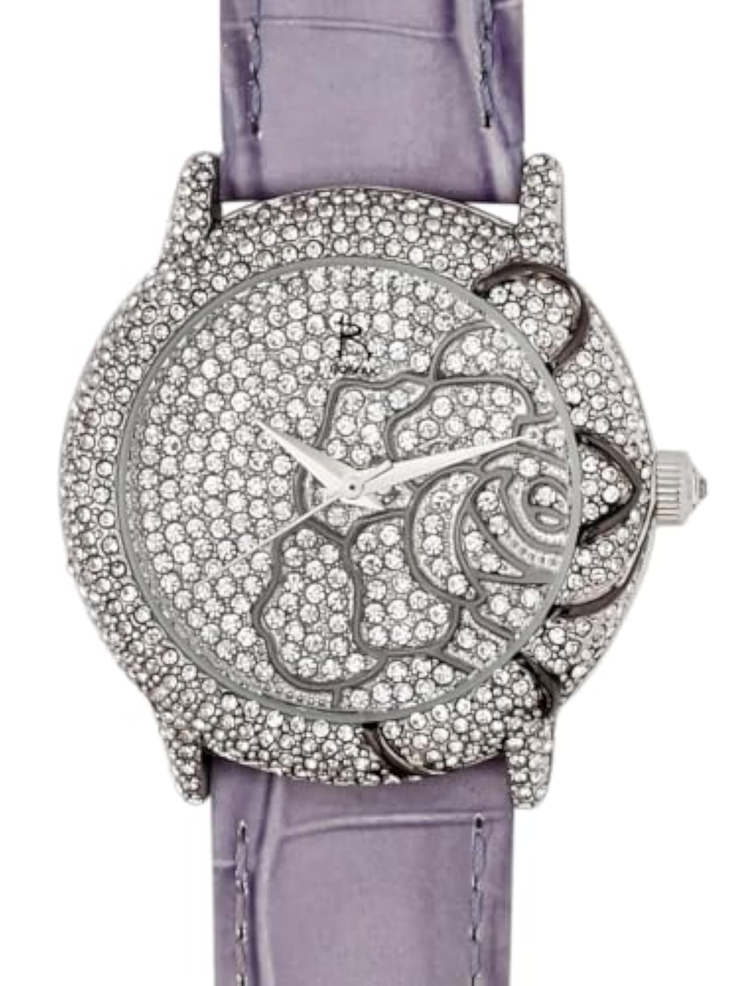 Women's Elix Purple Silver Analog Watch