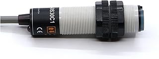Sensor de distancia fotoeléctrico óptico rojo ER18-DS30B1 de 1 m, reflexión difusa, 6-36 V CC