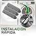 Imagen de 3 Piezas Aleta de Tambor de Lavadora 225x52x43 mm con Código Original C00064789 C00268109 C00533119 C00799111 para Indesit para Ariston para Whirlpool
