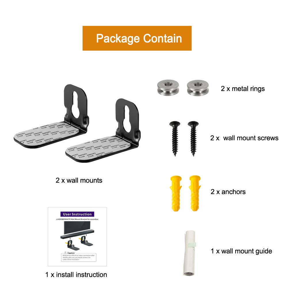 jbl 2.1 soundbar wall mount