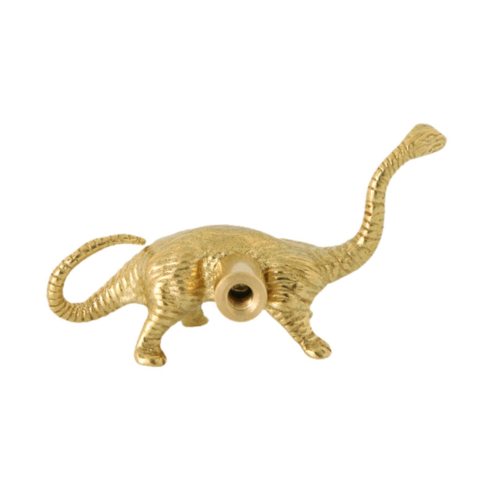 QLECXZI Decorative Brass Pull Handle for Bookshelf Delicate Craftsmanship for Display Cabinet Pull Handle Which is Sturdy Drawer, Gold, 5.8x2.8cm