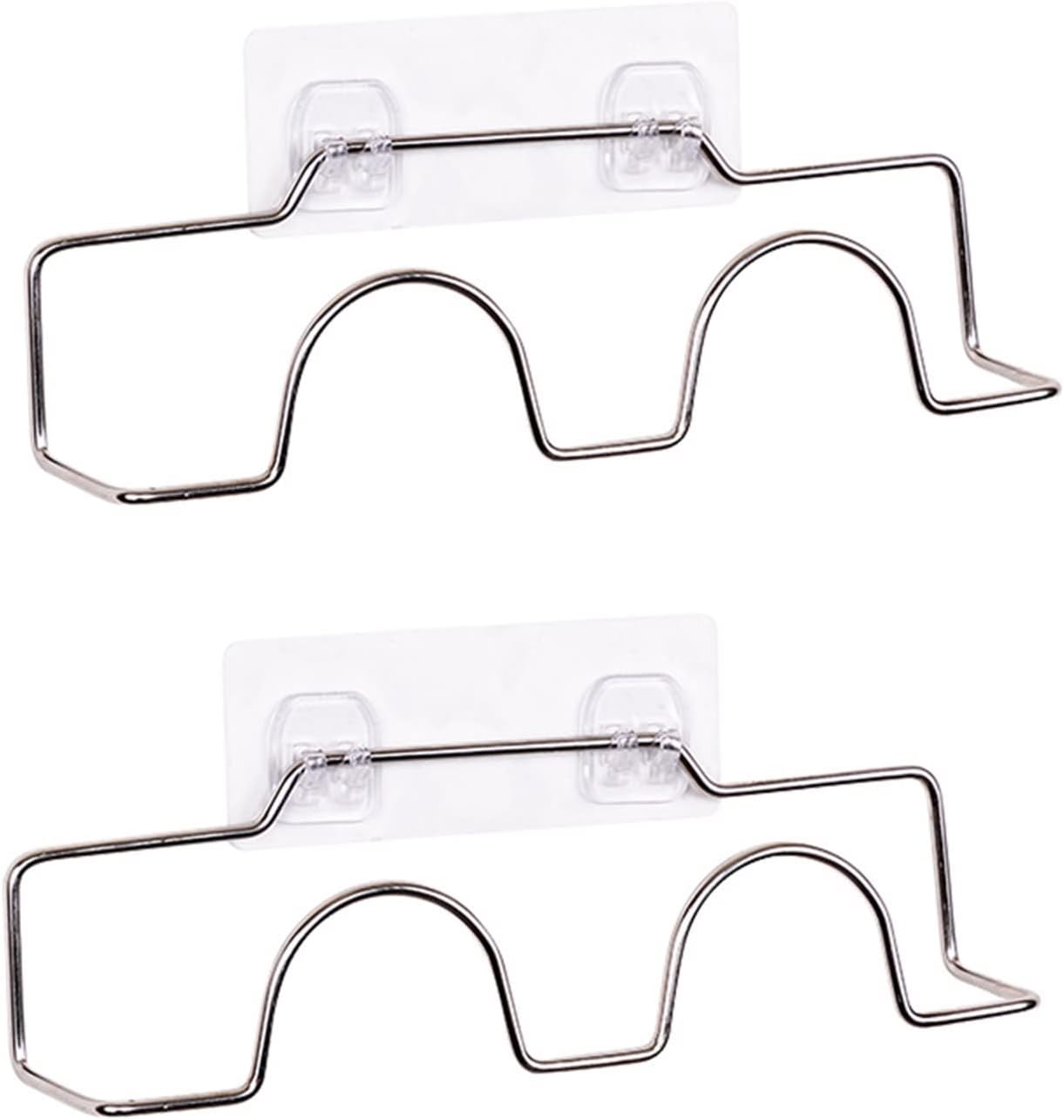 M Type Slipper Rack, Hanging Shoes Holder Storage Organizer Shelf, Multifunction Shoe Stand, Stainless Steel Door Shoe Hangers, 1-3 Pieces (Size : 2 Piece)