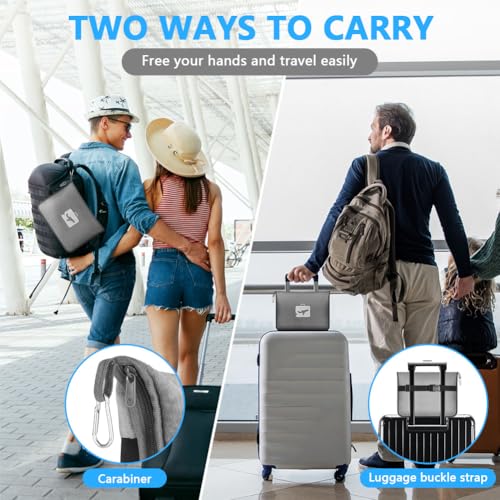 flintronic Reisedecke Kissen 2 in 1, 155 x 130 cm Weiche Flugzeugdecke, Flugzeugdecke mit Kopfkissenbezug und Ohrstöpsel, Ultraleichte Reisedecke für Urlaub, Büro, Zuhause, Geschäftsreisen (Grau)