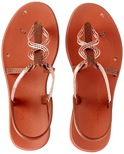 Sandália Ivete Sangalo Nosso Brilho, Grendha, Feminino, Nude Escuro, 38