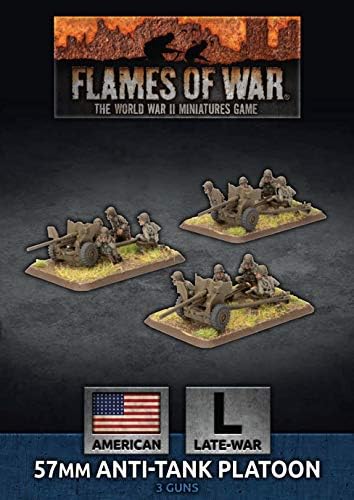 Flames of War 57mm Anti-Tank Platoon (Late War, UBX81)