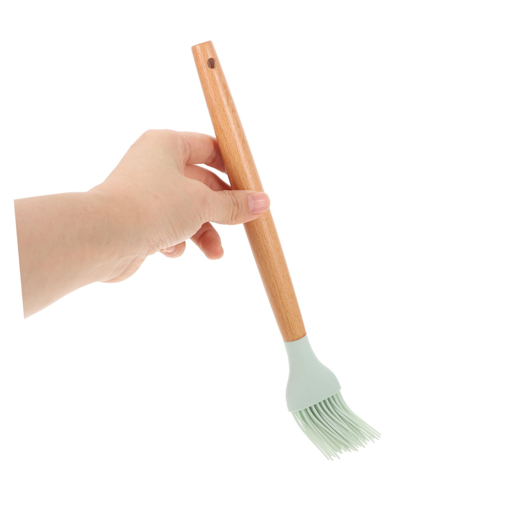 VICASKY 3pcs Silicone Cooking Oil Brush Ergonomic Handle Heat-resistant Brush Utensil for Kitchen Baking Bbq