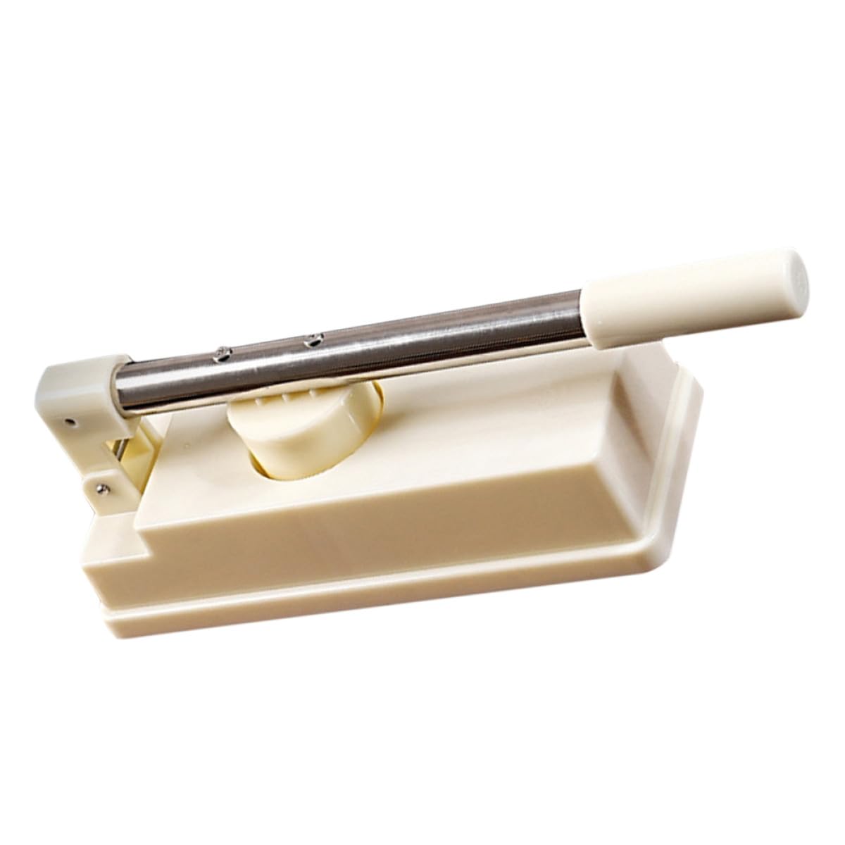Gatuida Stampo per Ravioli e Dumpling Bianco in Abs e Acciaio Inox Struttura Profonda e Facile da Pulire per Preparare Impasto e Pasta Fatta in Casa