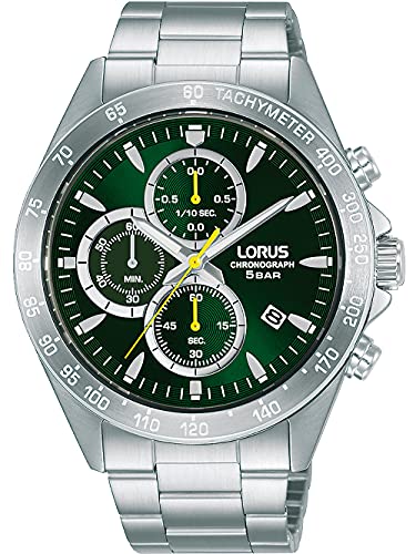 Preisvergleich Produktbild Lorus Herren Analog Quarz Uhr mit Edelstahl Armband RM367GX9