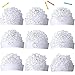 36 Pcs Turkey Crowns Thanksgiving Crowns for Kids Color Your Own Turkey Thanksgiving Turkey Hat Crafts Fall Paper Crowns for Thanksgiving Fall Harvest Kids DIY Crown Activity Supplies, 9 Styles