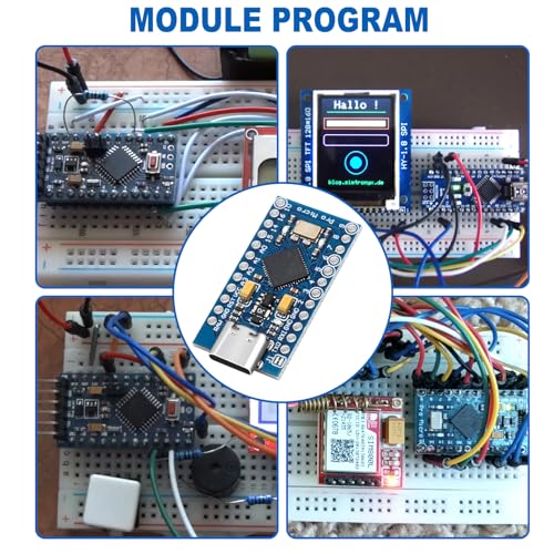 Pro Micro 5V/16MHz avec puce 32U4 et port Type-C pour une programmation stable - 4