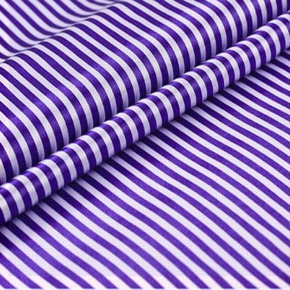 YYCRAFT Charmeuse Stripe Satin Fabric